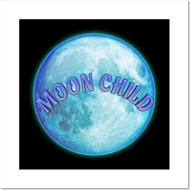 Full moon t-shirt designs Wall Art by Coreoceanart